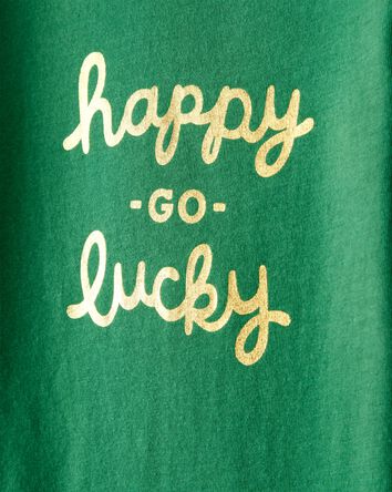 Baby St.Patrick's Day Long-Sleeve Graphic Bodysuit - Green, 