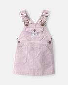 Baby Girl Twill Skirtall - Purple, image 1 of 4 slides