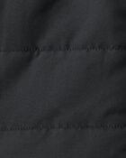 Baby Boy 3-Piece Quilted Vest Outfit Set - Grey/Black, image 2 of 5 slides