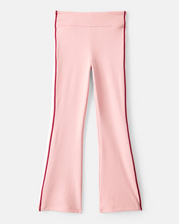 Filles - Pantalon évasé en tricot – Rose, 