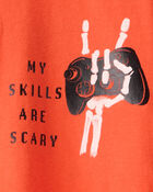 Kid Halloween Video Game Long-Sleeve Graphic Tee, image 3 of 5 slides