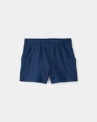 B&eacute;b&eacute; gar&ccedil;on - Ensemble de haut et de short 2 pi&egrave;ces - Bleu, image 5 sur 5 diapositives