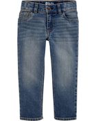 Baby Classic Jeans In Tumbled Medium Faded Wash, image 4 of 5 slides