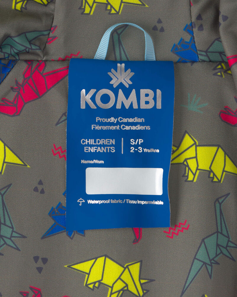 Toddler Kombi London Rain Jacket - Blue , image 3 of 4 slides