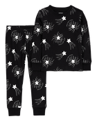 Toddler 2-Piece New Years 100% Snug Fit Cotton Pyjamas, image 1 of 3 slides