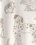 Baby Organic Cotton Sleeper Pyjama in Pet-Print, image 4 of 5 slides