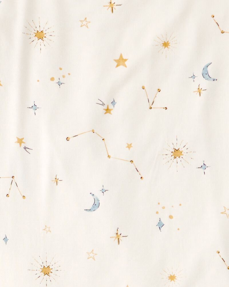 Kid Constellation PurelySoft 2-Piece Pyjama Set - Cream, image 4 of 7 slides