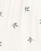 Baby Girl 2-Pack PurelySoft Pull-On Pants - Green/White, image 3 of 6 slides