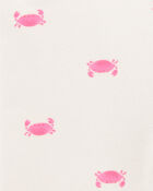 Toddler Girl Crab Print Bike Shorts, image 5 of 6 slides