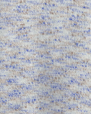Boys Contrast Baggy Sweater - Blue, 