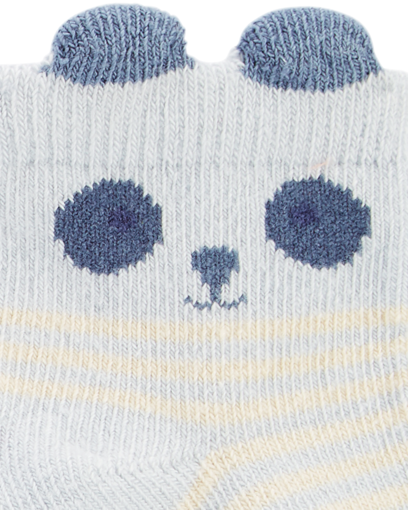 Baby 3-Pack Panda Booties, image 2 of 5 slides