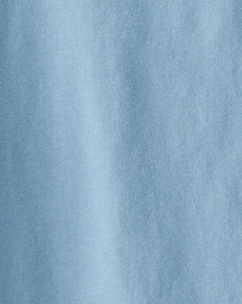 Filles - T-shirt &agrave; manches longues - Bleu, 