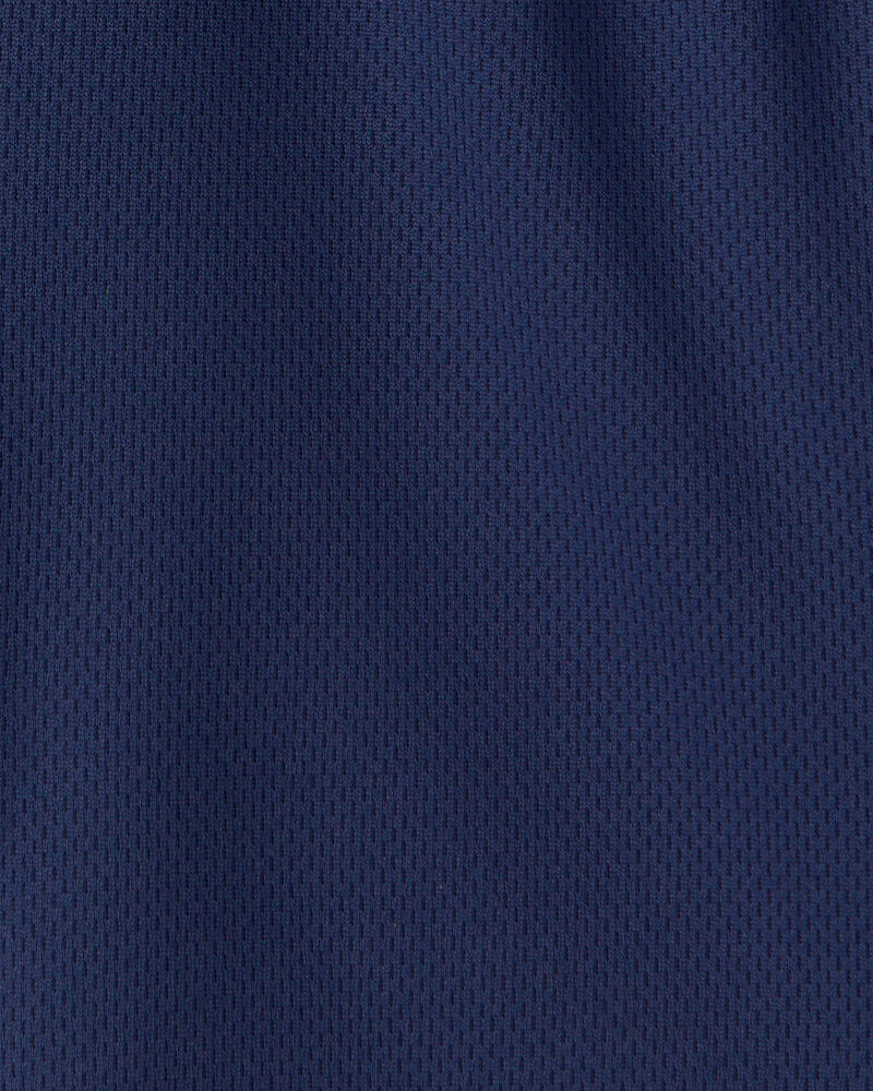 Toddler Boy Mesh Active Shorts - Blue, image 3 of 4 slides