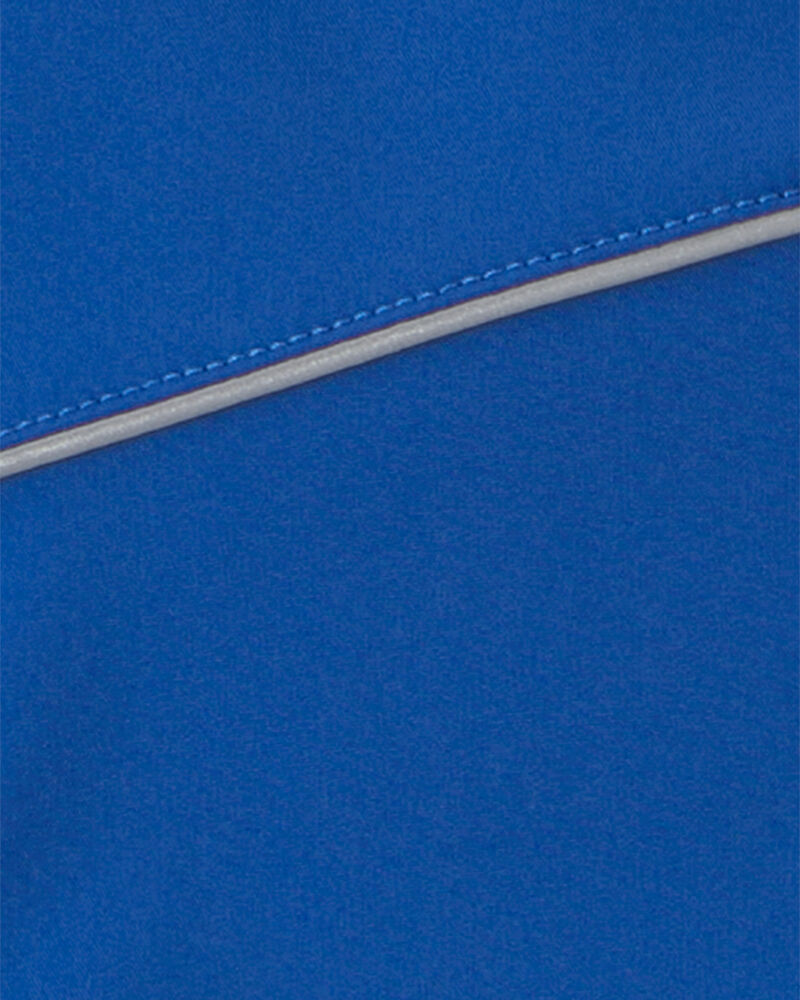 Boys Water-Activated Rain Jacket- Blue , image 4 of 4 slides