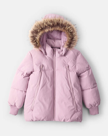 Filles - Veste urbaine pour filles douillette et durable, 