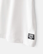 Girls Short-Sleeve Top - White, image 2 of 4 slides