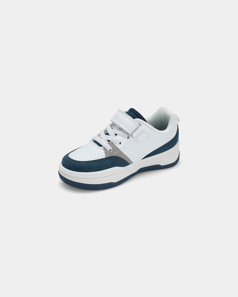Tout-petit gar&ccedil;on - Espadrilles d&eacute;contract&eacute;es - Bleu marine/Blanc, image 6 sur 6 diapositives