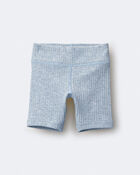 Tout-petit fille - Short de cycliste Brooklyn - Gris chin&eacute;, image 2 sur 6 diapositives
