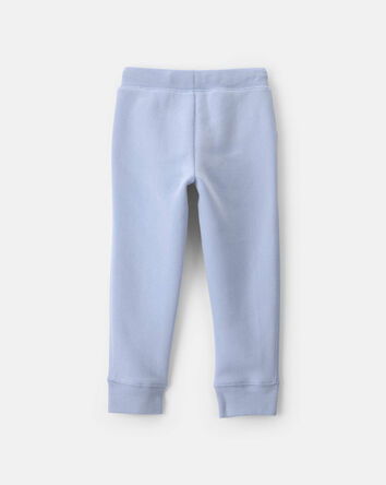 Toddler Girl Fleece Joggers - Blue, 