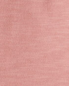 Toddler Girl 100% Cotton Wide-Leg Pants - Pink, image 5 of 6 slides