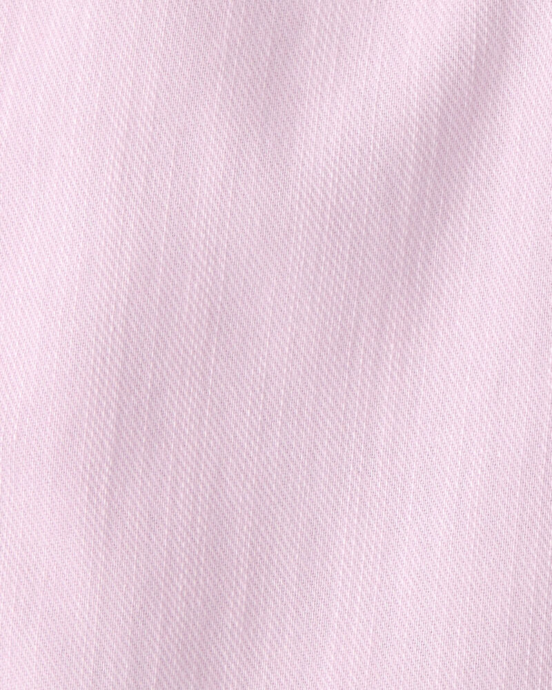 Baby Girl Drawstring Wide-Leg Pants - Pink, image 3 of 4 slides