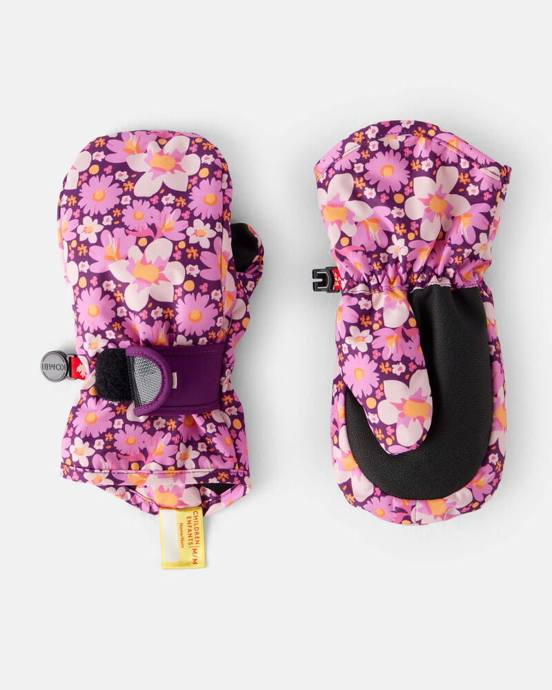 Toddler Girl KOMBI Graceful Mittens, image 2 of 2 slides