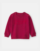 Tout-petit gar&ccedil;on - Chandail en jersey bouclette &agrave; logo OshKosh - Rouge, image 1 sur 3 diapositives