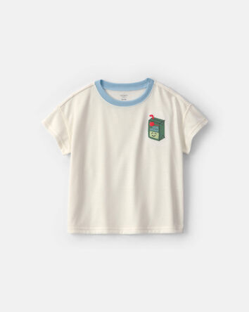 Toddler Boy Juice Box Short-Sleeve 2-Piece Pyjama Set, 