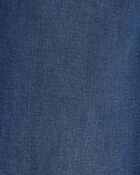 Boys Denim Straight Jeans - Dark Wash, image 4 of 5 slides