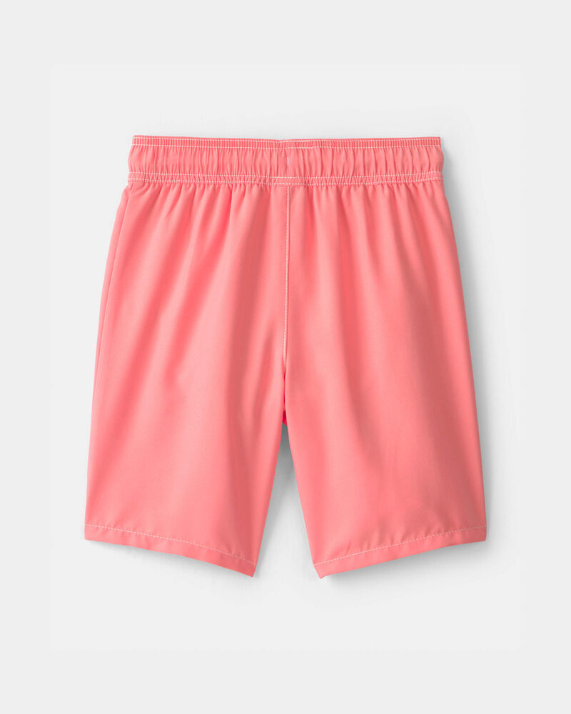 Boys Swim Trunks - Coral, image 2 of 4 slides
