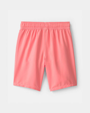 Boys Swim Trunks - Coral, 