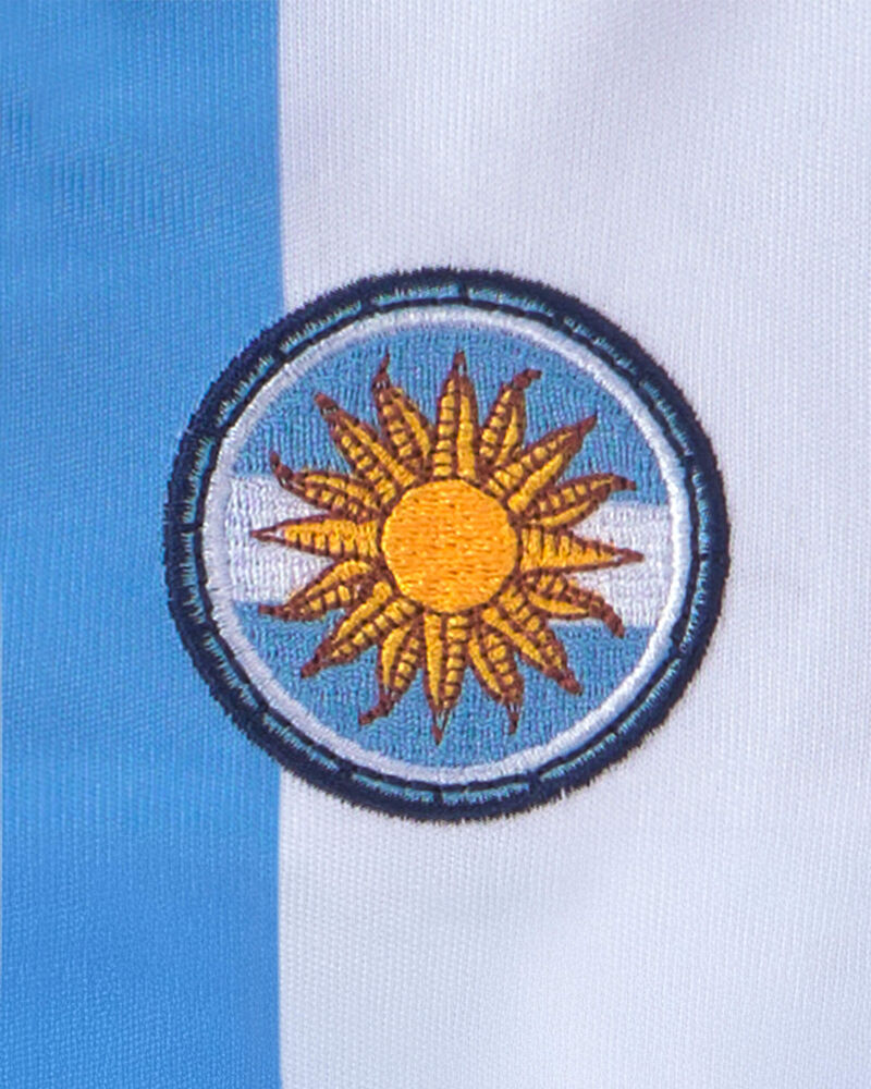 B&eacute;b&eacute; - Barboteuse de soccer Umbro de l&rsquo;Argentine - Bleu clair/Blanc, image 5 sur 6 diapositives