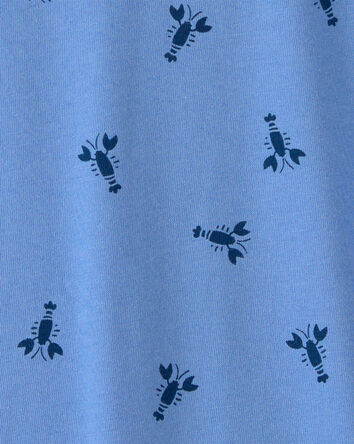 Tout-petit - T-shirt &agrave; motif de homards - Bleu, 