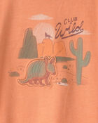 B&eacute;b&eacute; gar&ccedil;on - T-shirts &agrave; imprim&eacute; tatou &laquo;Club Wild&raquo; - Orange, image 3 sur 3 diapositives