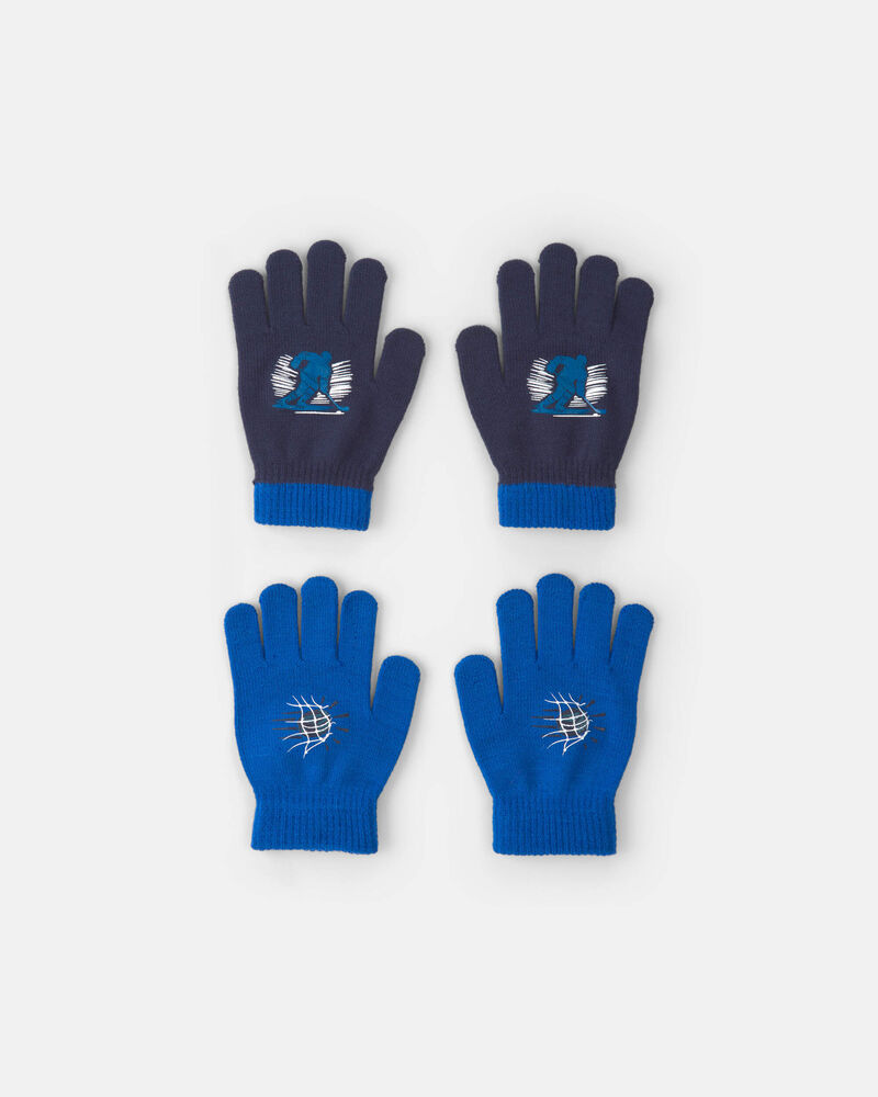 Gar&ccedil;ons - Emballage 2 paires de mini gants Kombi - Hockey, image 1 sur 1 diapositives