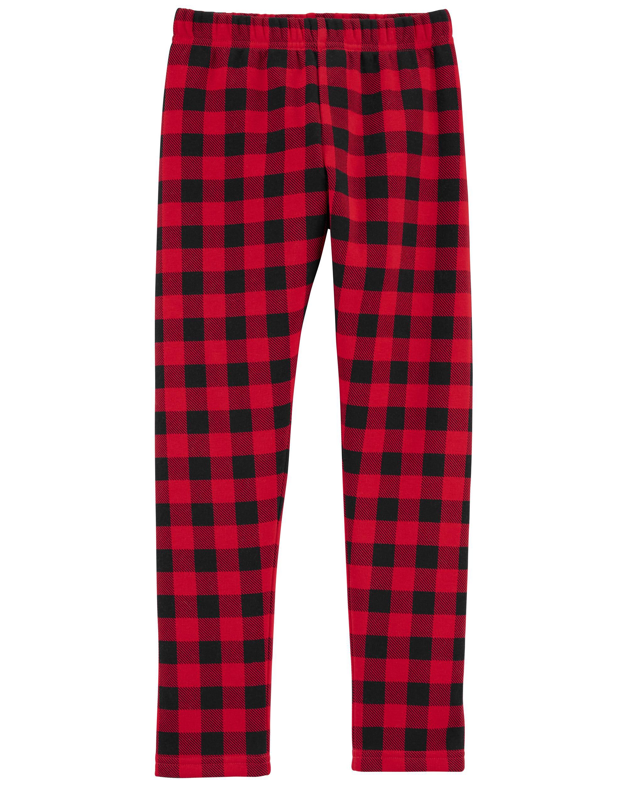 Buffalo plaid baby leggings sales