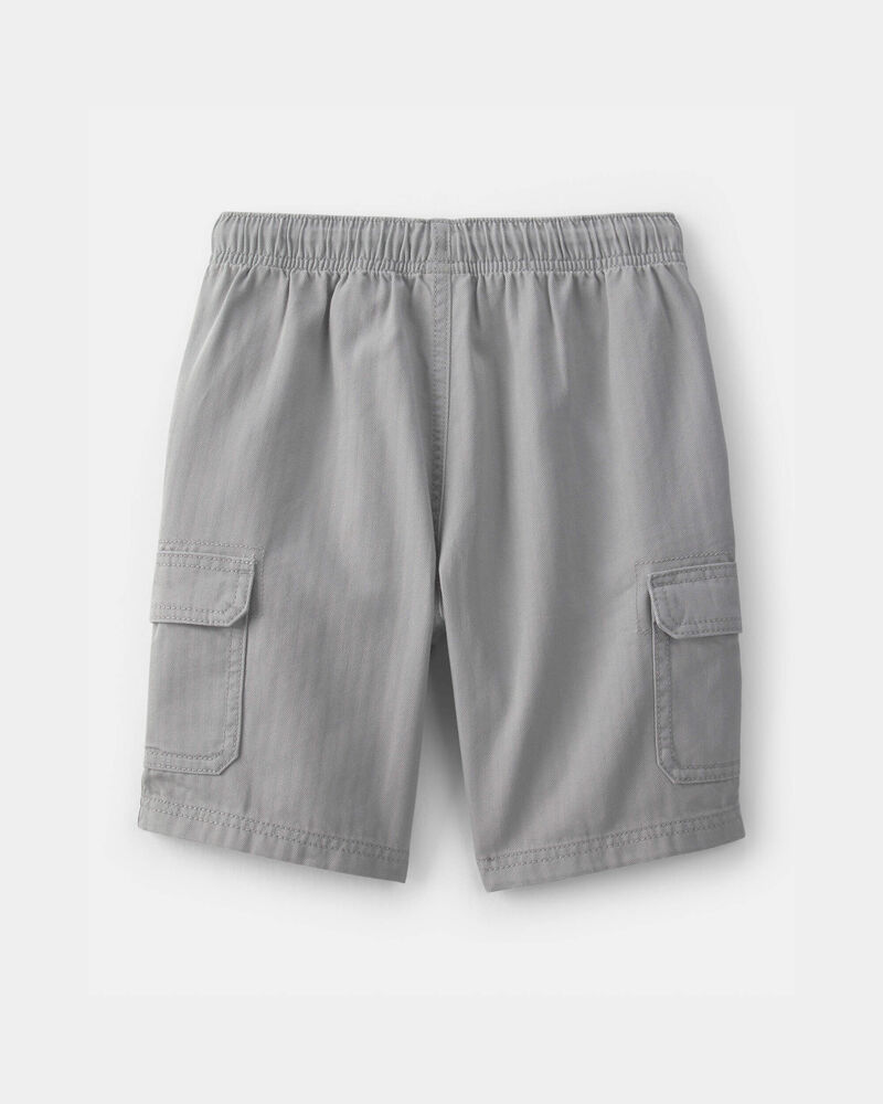 Gar&ccedil;ons - Short cargo - Gris, image 2 sur 3 diapositives