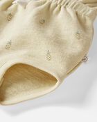 Baby Girl Organic Cotton Pineapple-Print Romper, image 2 of 5 slides