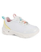Tout-petit fille - Chaussures de sport &agrave; breloques sur les lacets - Blanc, image 1 sur 12 diapositives
