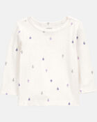 Baby Girl 2-Piece Long-Sleeve Tee & Coverall Set, image 3 of 6 slides