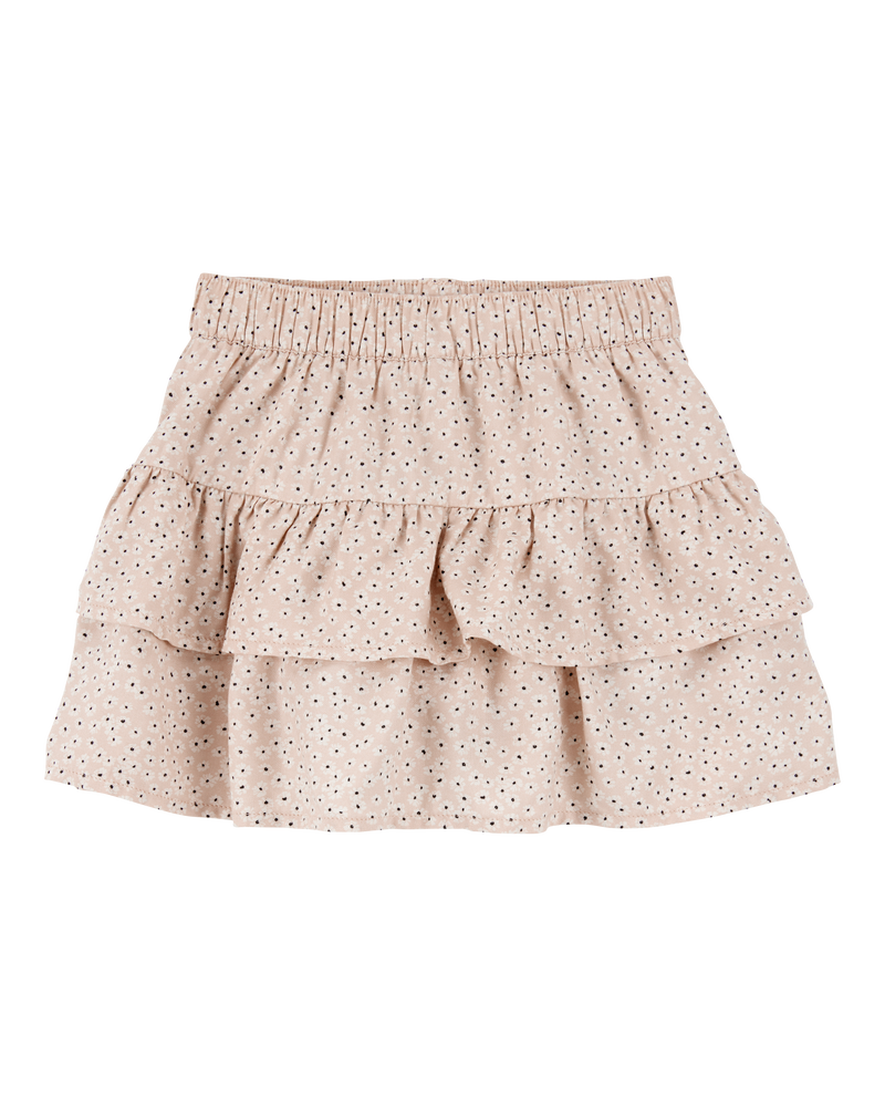 Toddler Floral Pull-On Skort, image 1 of 6 slides