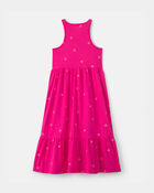 Girls Sunshine Sleeveless Maxi Dress - Pink, image 2 of 4 slides