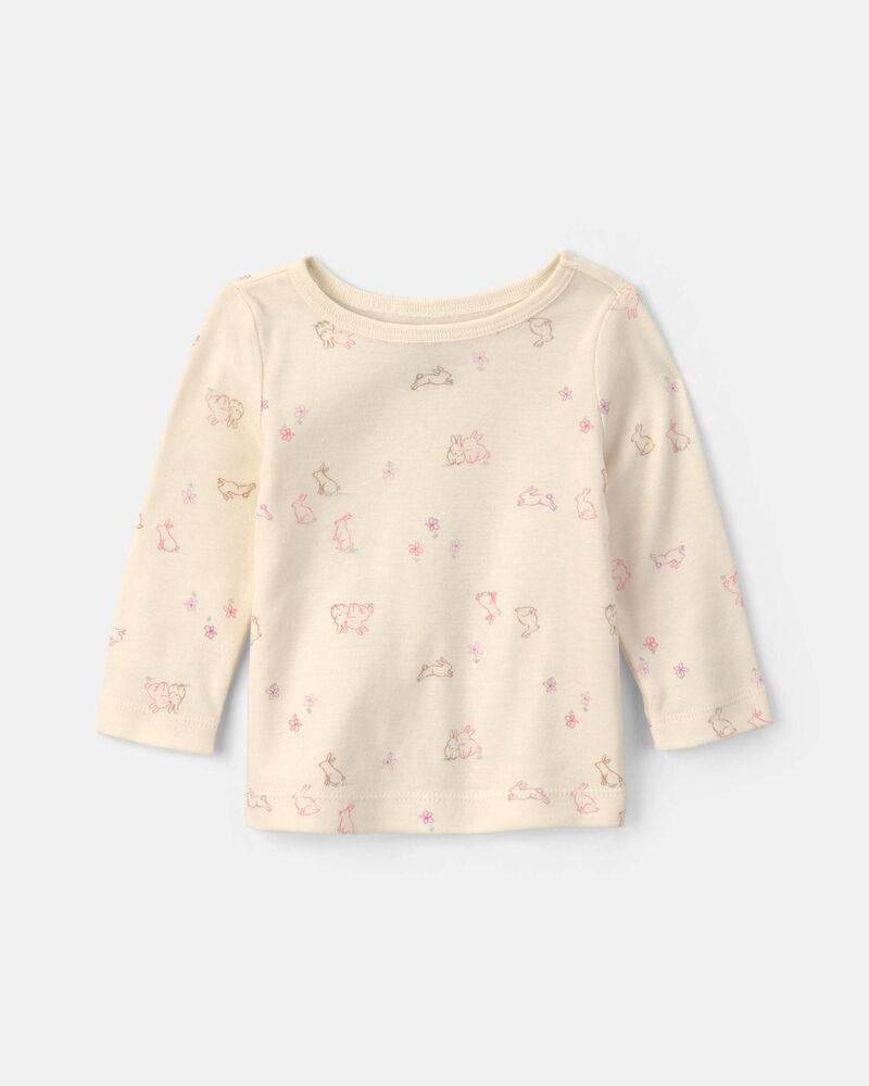 Baby Girl 2-Piece Long-Sleeve Overall Set - Purple, image 3 of 6 slides