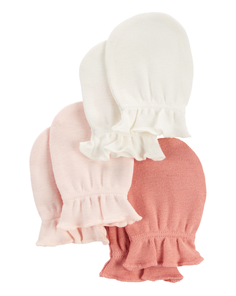 Baby 3-Pack Mittens, image 1 of 2 slides