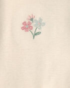 Baby Girl 3-Piece Heart Floral Long-Sleeve Bodysuit & Pant Set - Green/Cream, image 3 of 6 slides