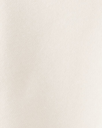 Baby Girl Long-Sleeve Pullover Sweatshirt - White, 