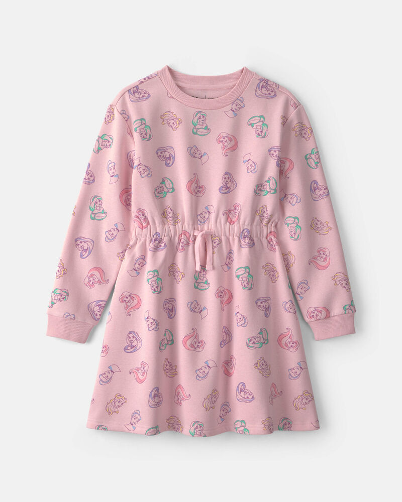 Girls Disney&copy; Princess Long-Sleeve Dress - Pink, image 1 of 2 slides