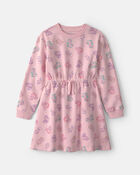 Girls Disney&copy; Princess Long-Sleeve Dress - Pink, image 1 of 2 slides