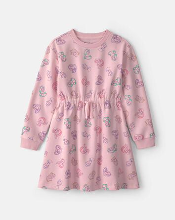 Girls Disney&copy; Princess Long-Sleeve Dress - Pink, 