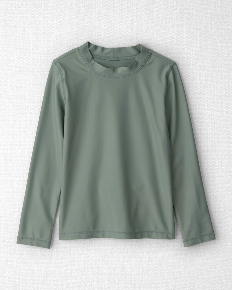 Kid Recycled Long Sleeve Rashguard Top, image 1 of 5 slides